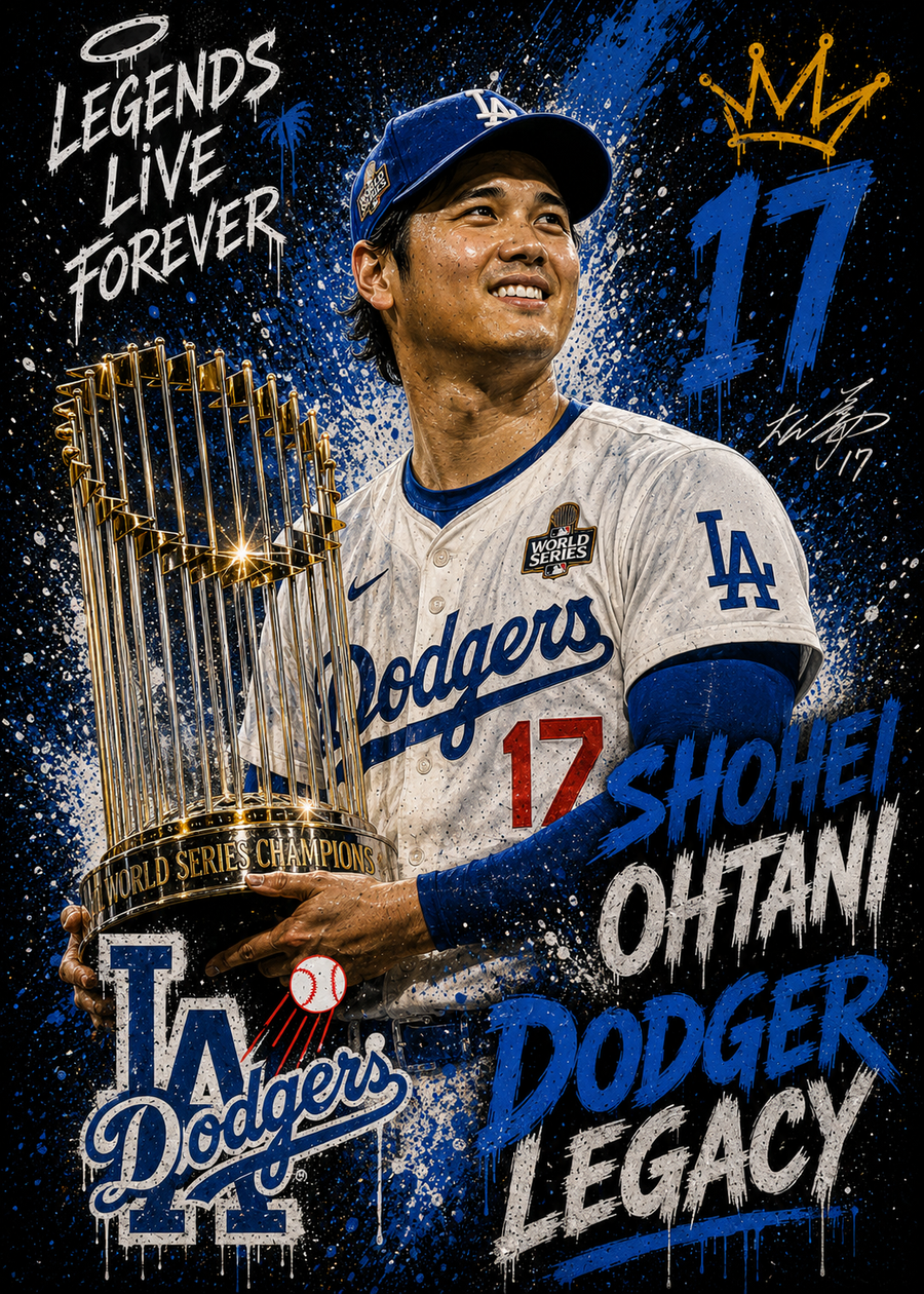 Ohtani- Custom 5x7 Canvas