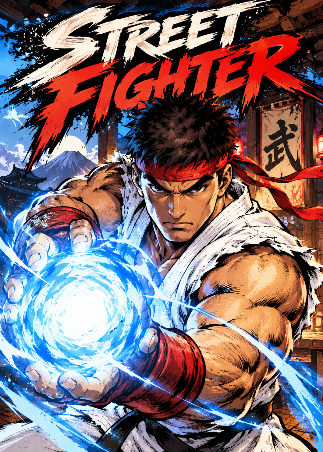 Ryu- Custom 5x7