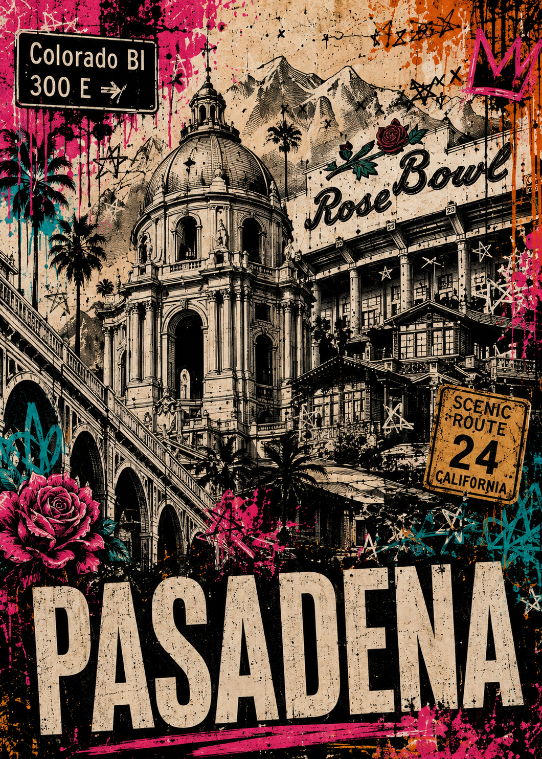 Pasadena- Custom 5x7