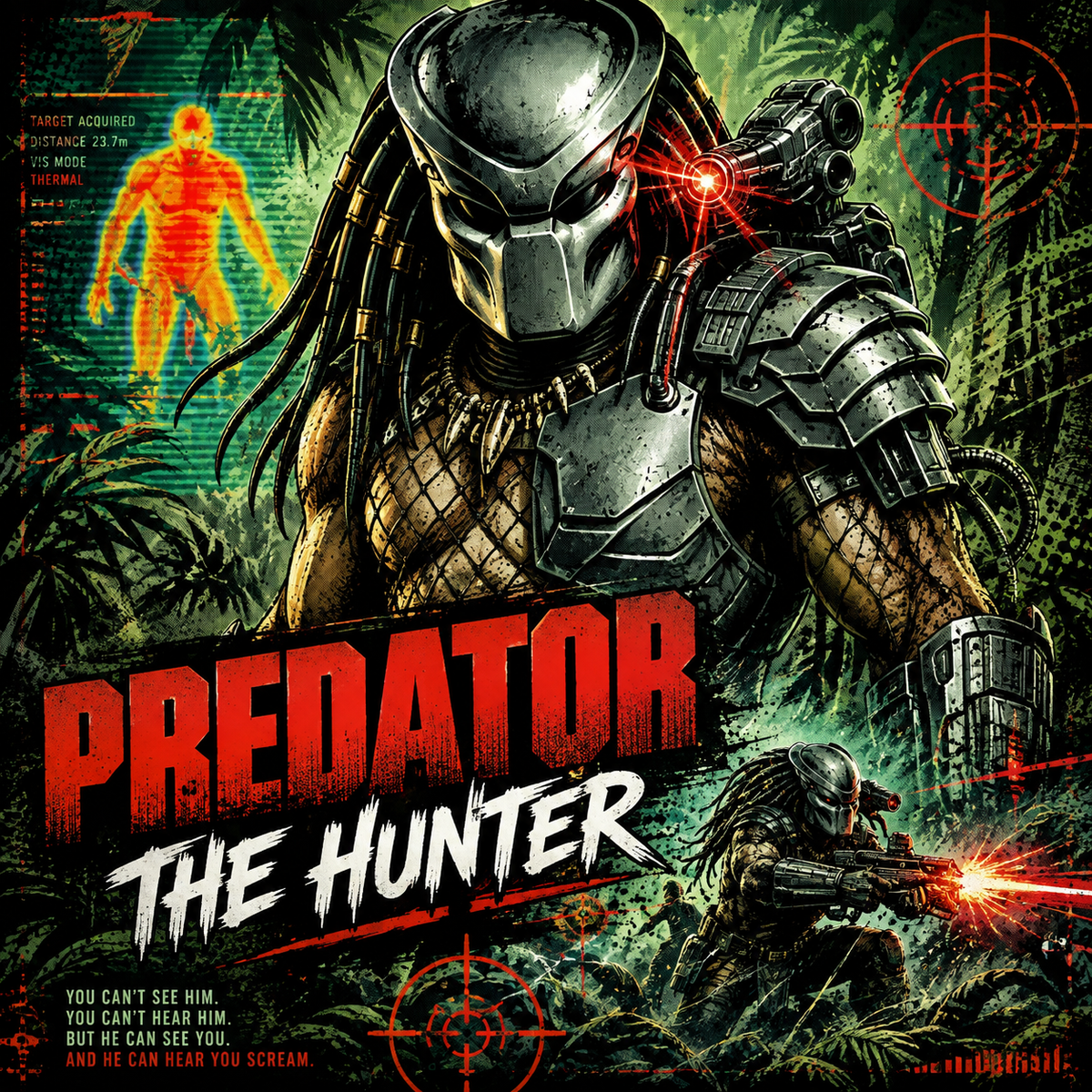 Predator- 4x4 Tile