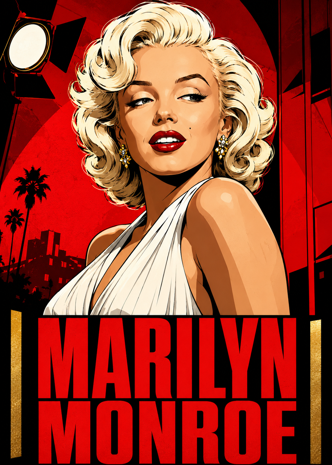 Marilyn- Custom 5x7