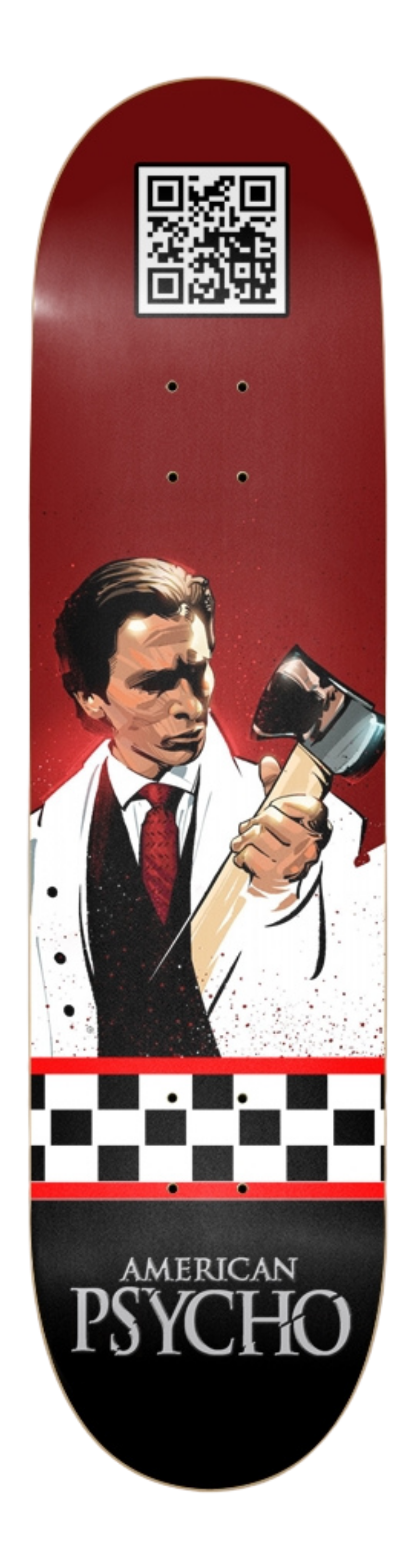 American Psycho- Customized Skateboard