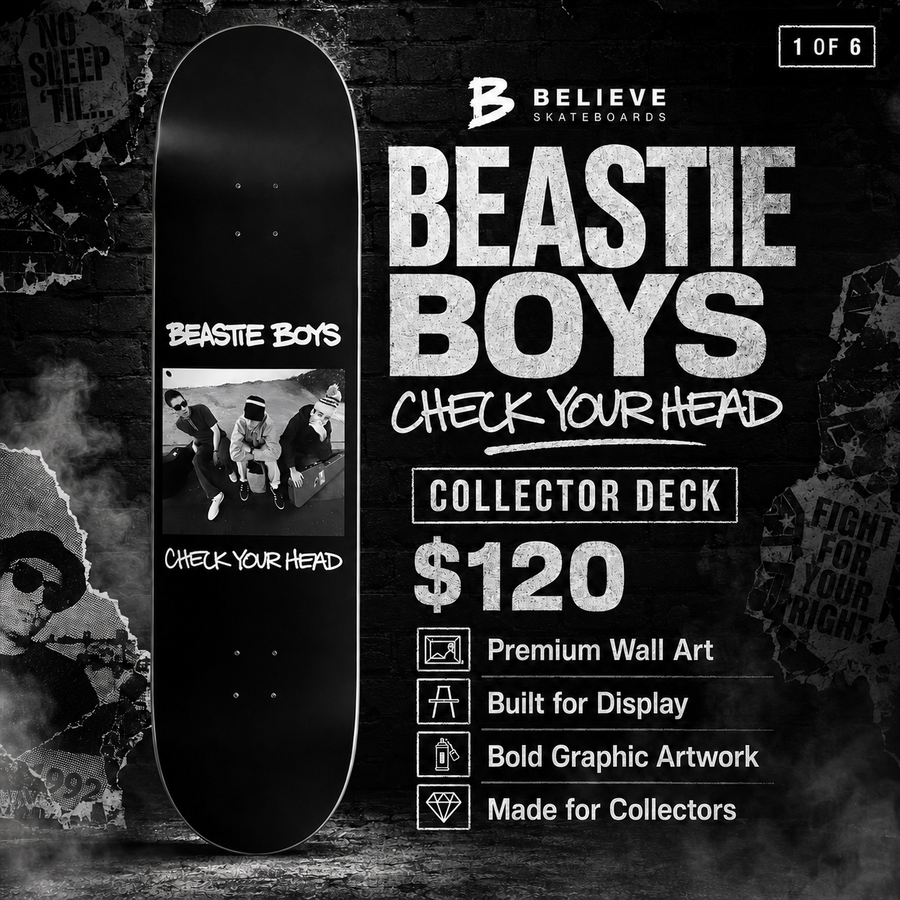 NYC Rappers 2- Customized Skateboard