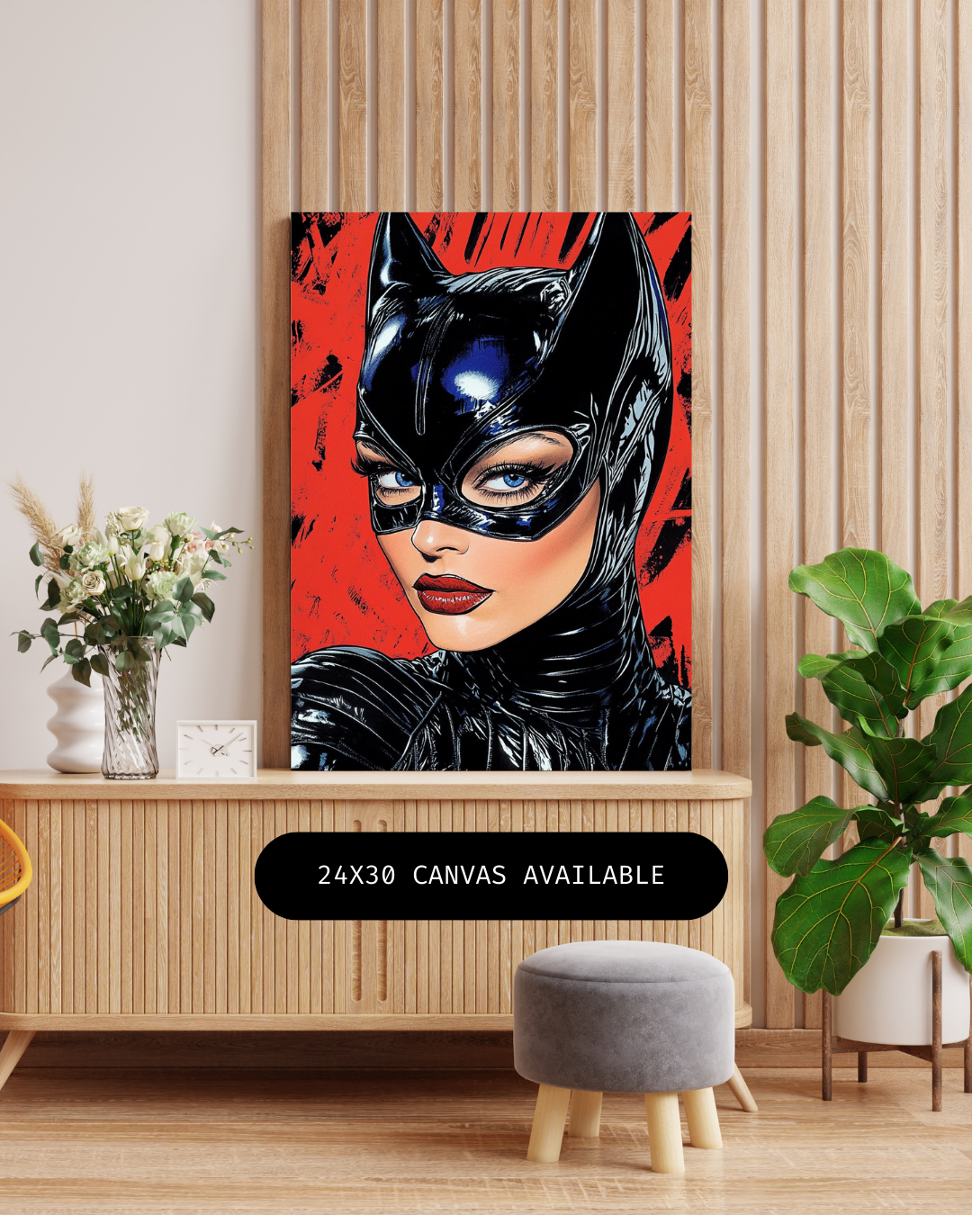 Cat Lady- Custom Canvas Wall Art