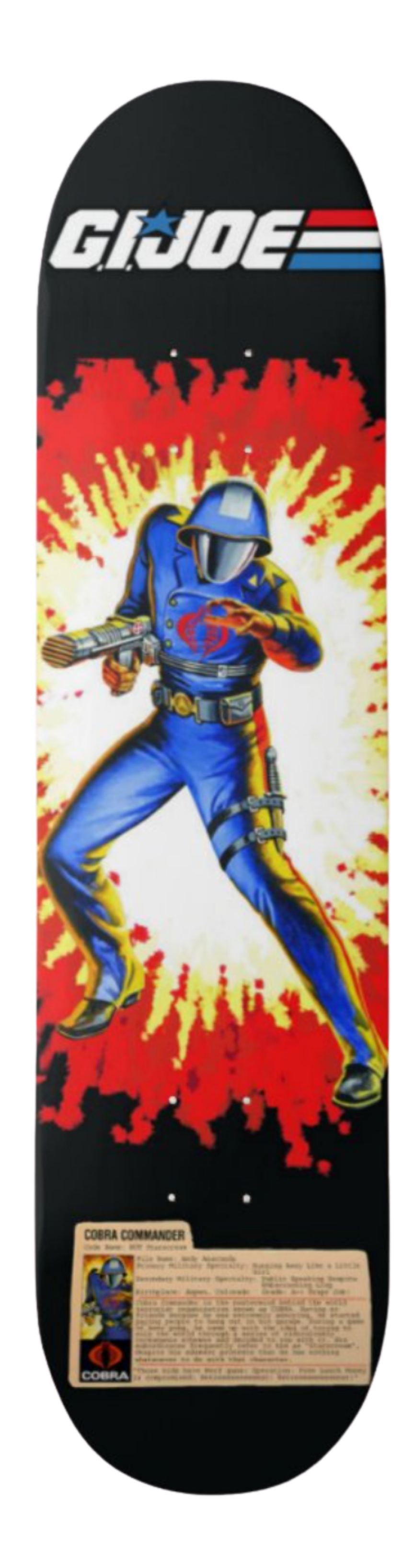 Cobra Commander- Skateboard