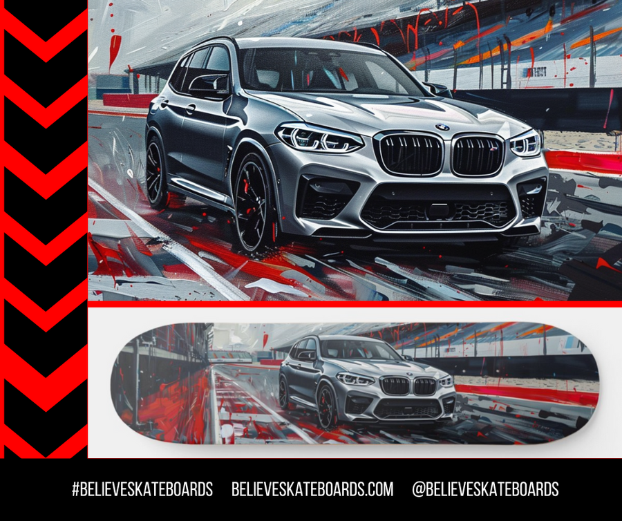 BMW- Custom Skateboard