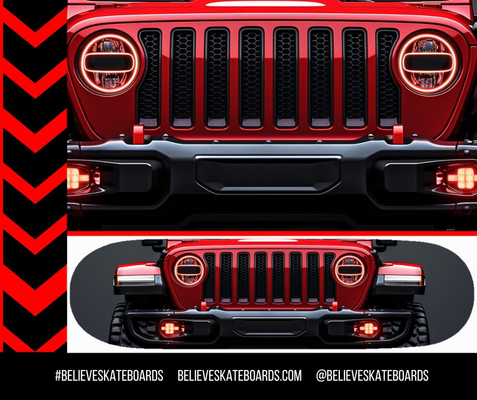 Jeep- Custom Skateboard