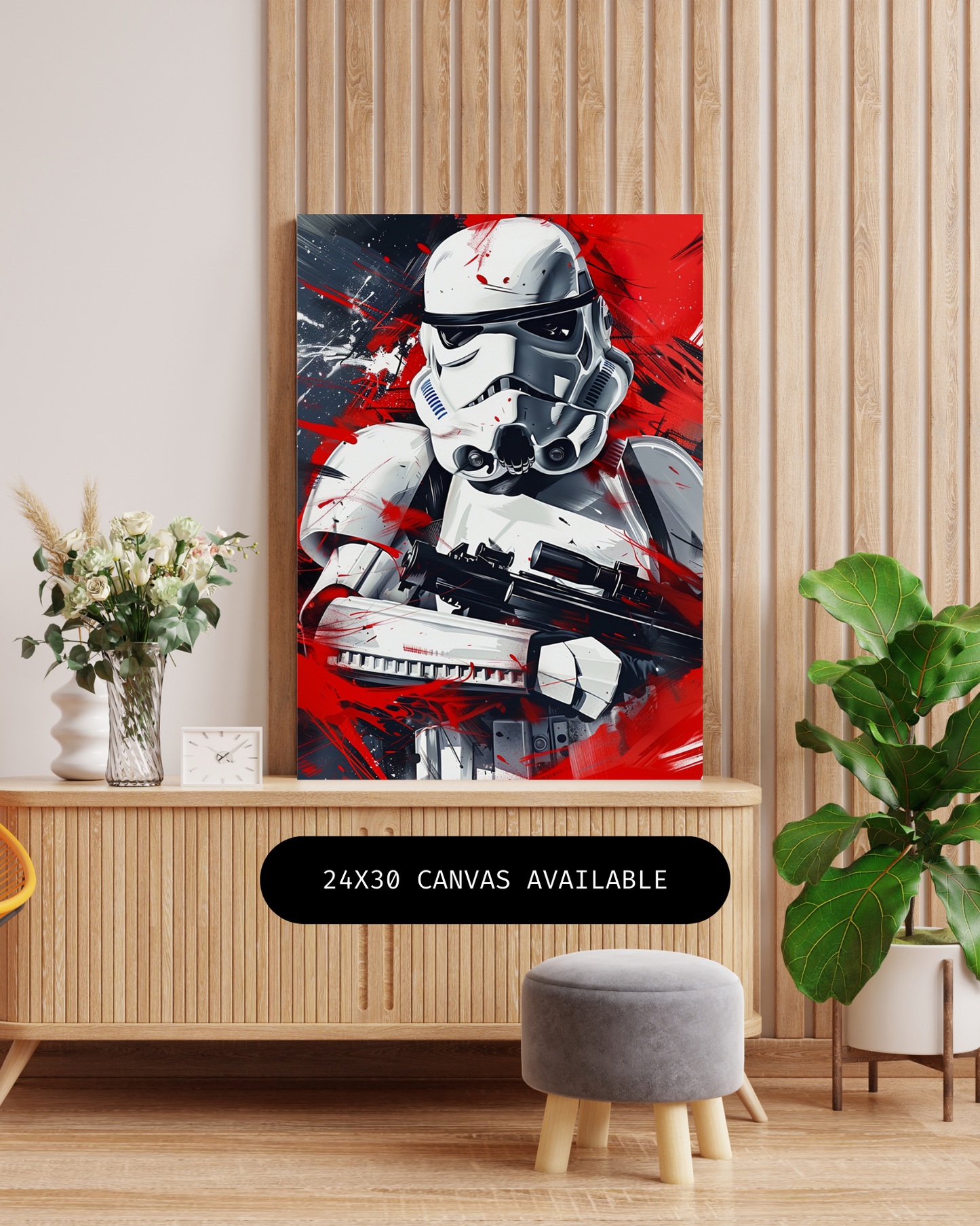 Trooper- Custom Canvas Wall Art