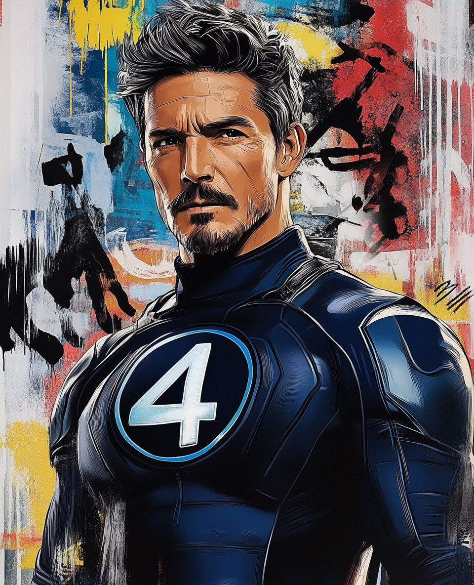 Amazing Four- Custom Canvas Wall Art