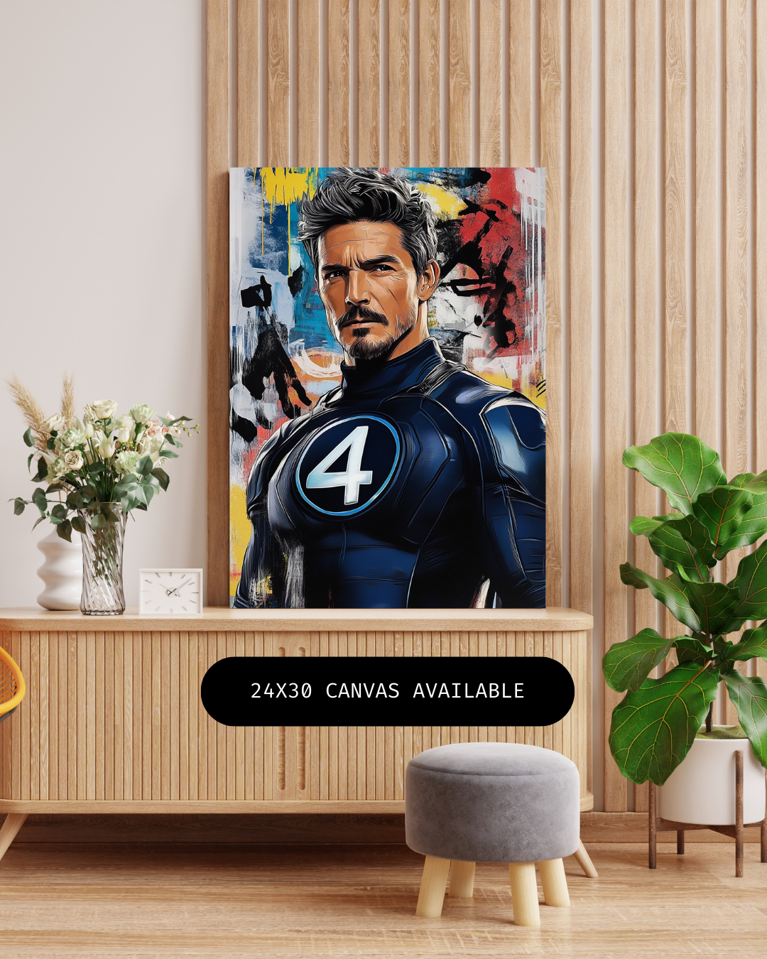 Amazing Four- Custom Canvas Wall Art