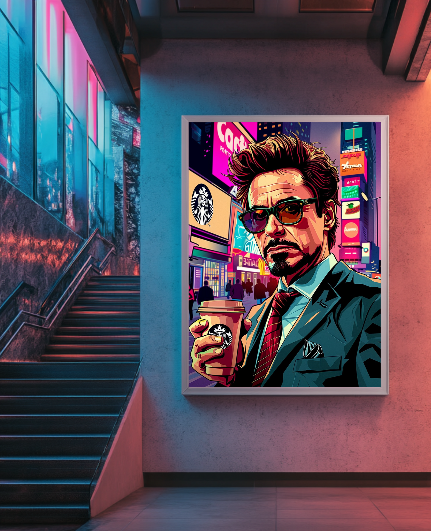 American Captain- Custom Canvas Wall Art