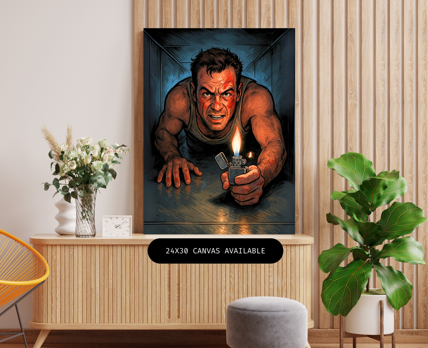 Yippee Kay Aye- Custom Canvas Wall Art