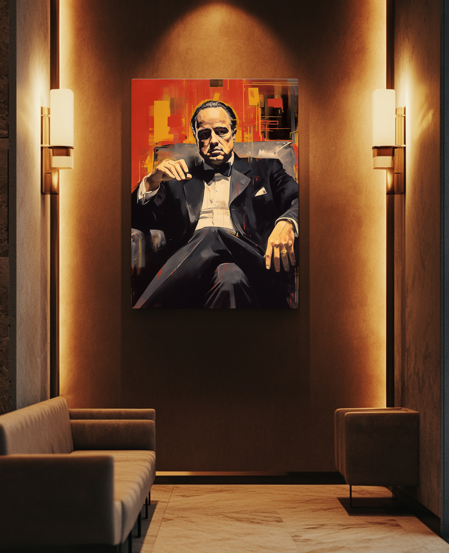 American Captain- Custom Canvas Wall Art