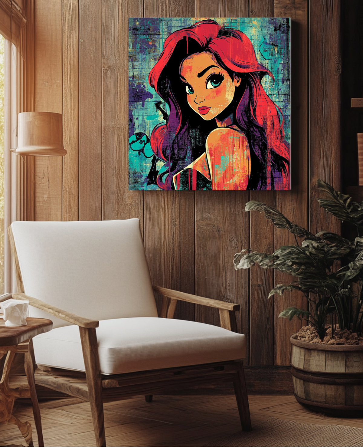 Thing One- Custom Canvas Wall Art