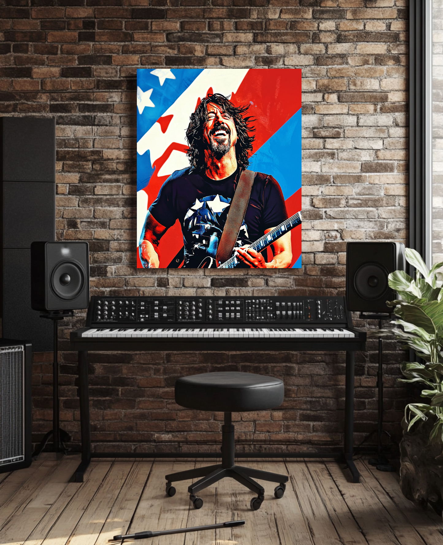 American Captain- Custom Canvas Wall Art