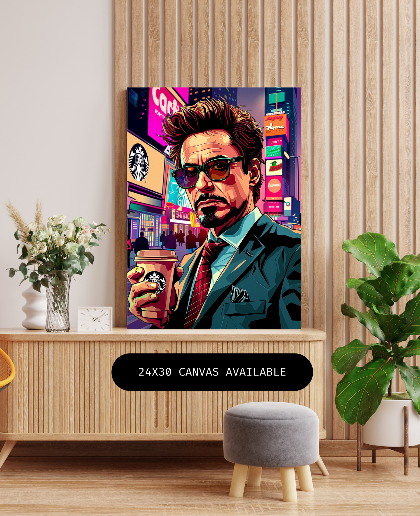 Stark Coffee- Custom Canvas Wall Art