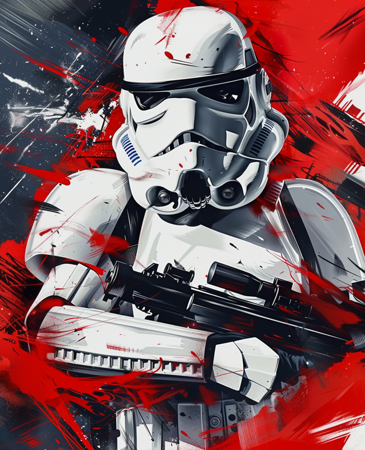Trooper- Custom Canvas Wall Art