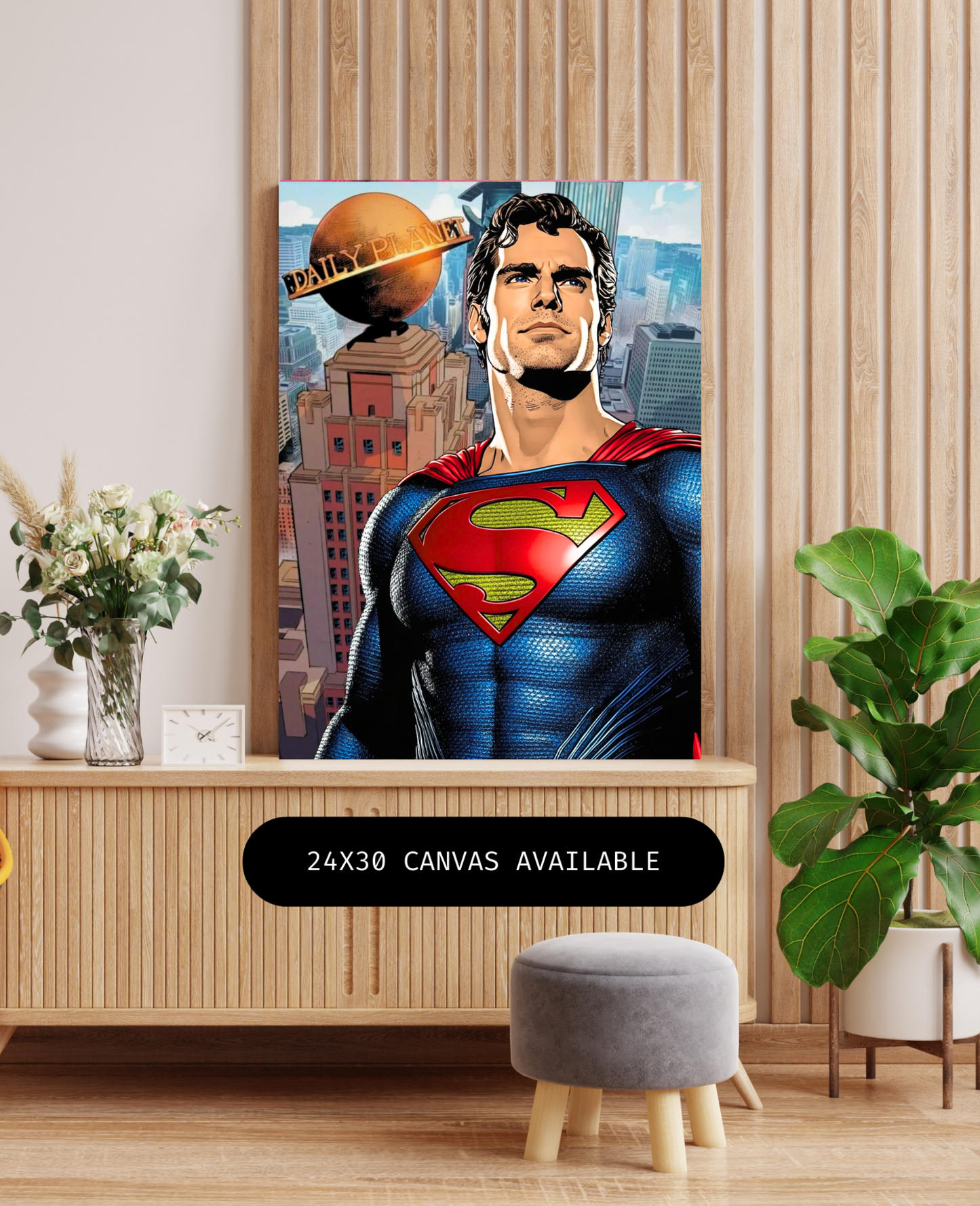 Super Guy- Custom Canvas Wall Art