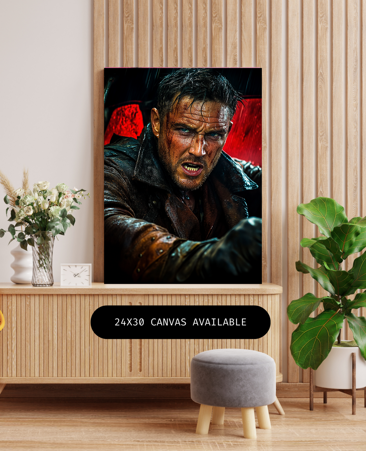 Angry Max- Custom Canvas Wall Art