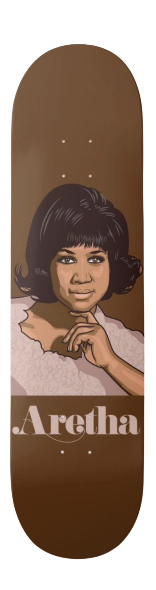 Aretha Franklin — Skateboard Deck