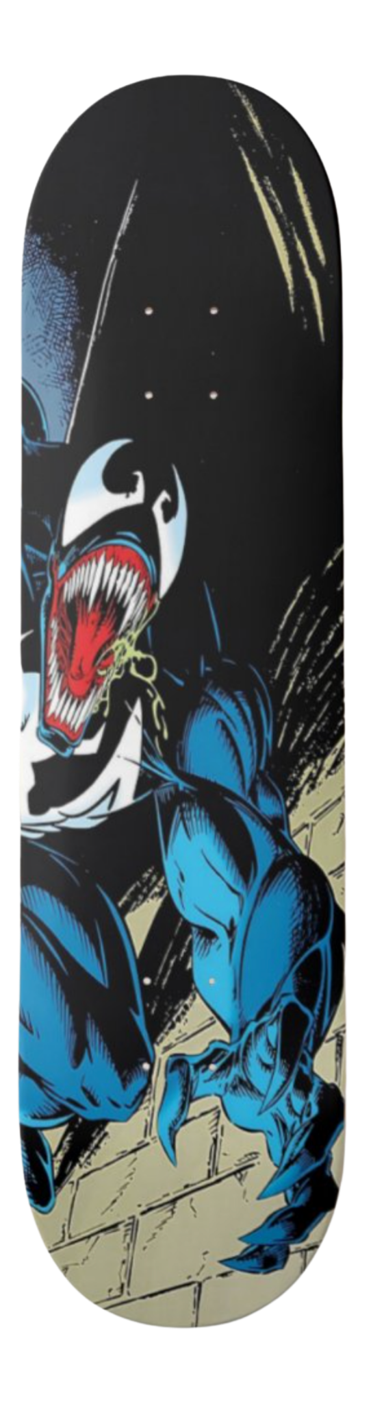 Venom Blue Comic Action — Skateboard Deck