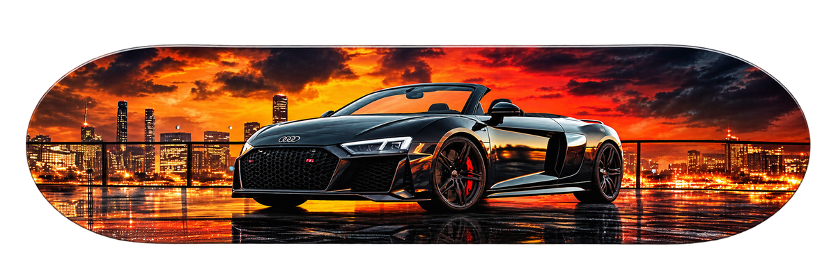Audi Sunset — Skateboard Deck
