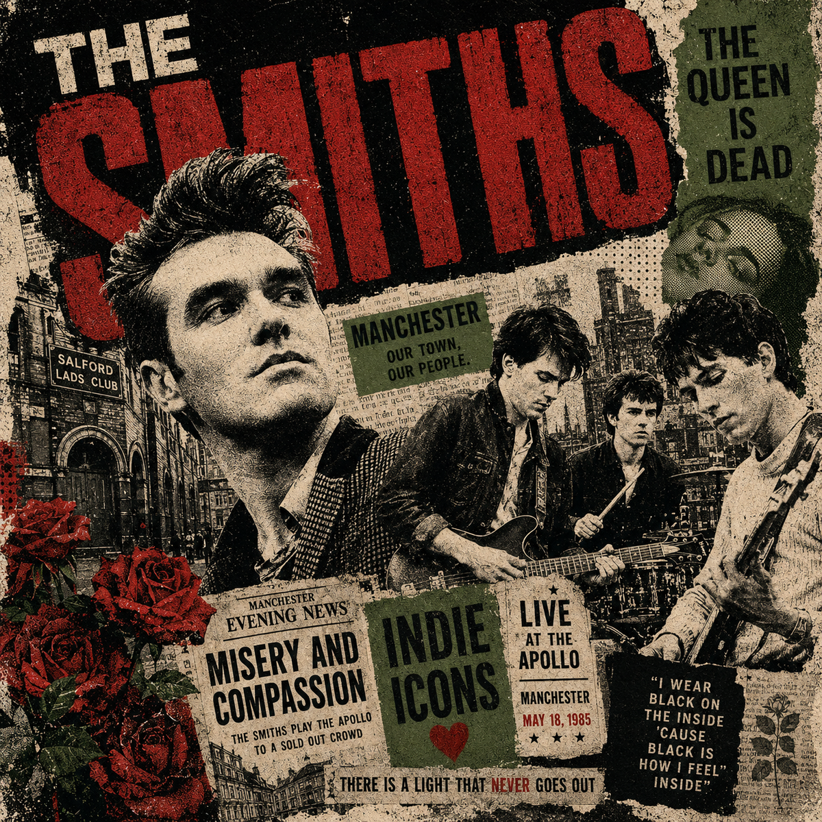 The Smiths- 4x4 Tile