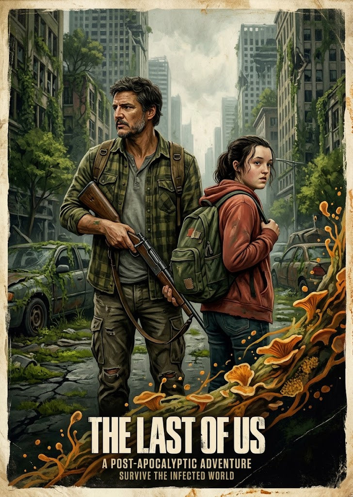 The Last of Us — 5×7 Canvas Art