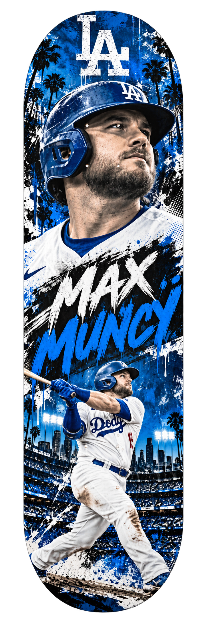 Max Muncy — Dodgers Skateboard Deck