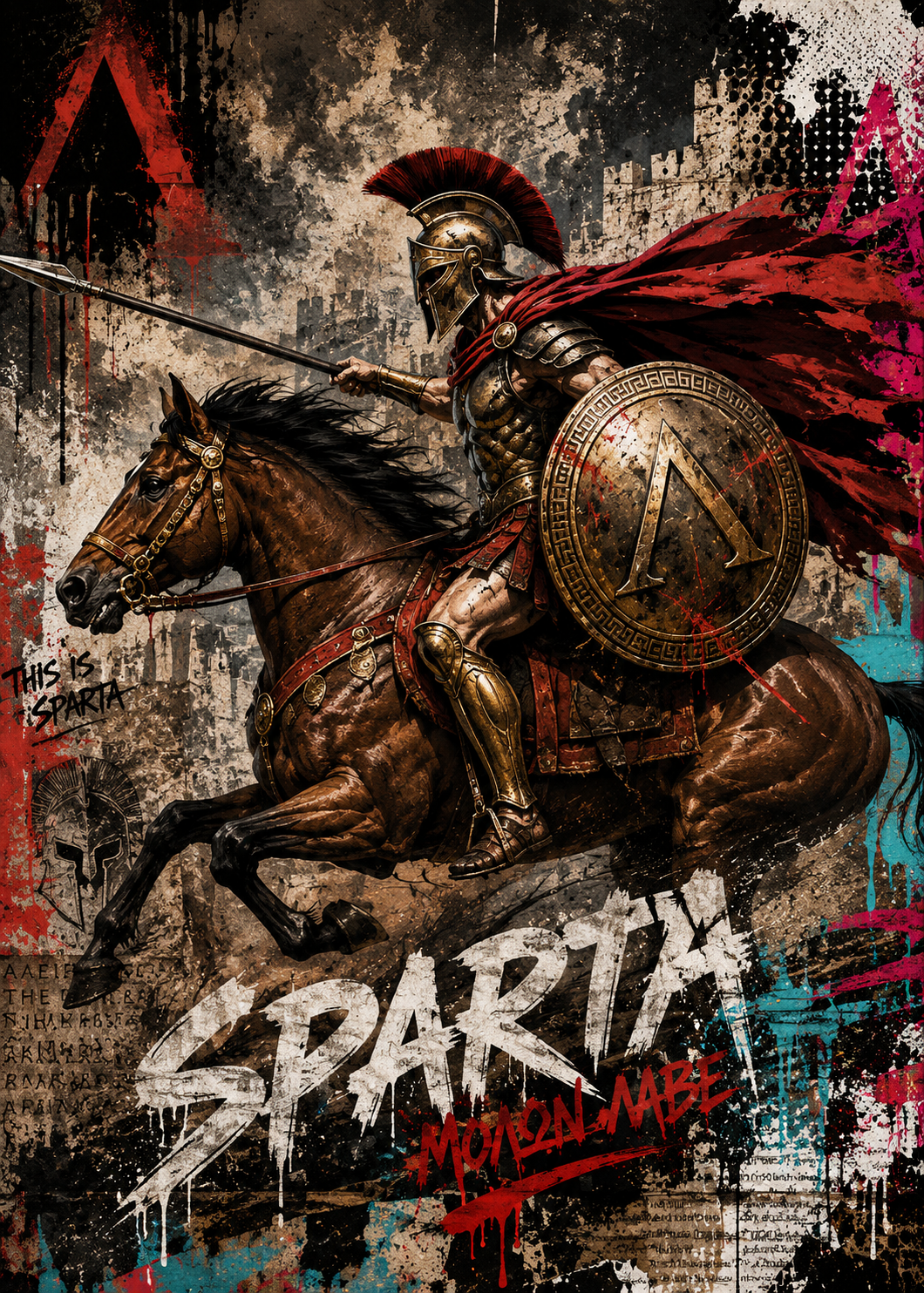 Sparta- Custom 5x7
