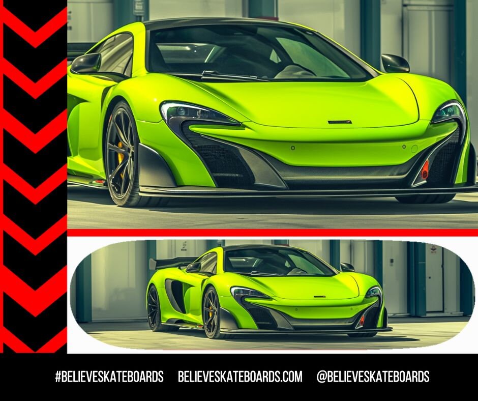 McLaren- Custom Skateboard