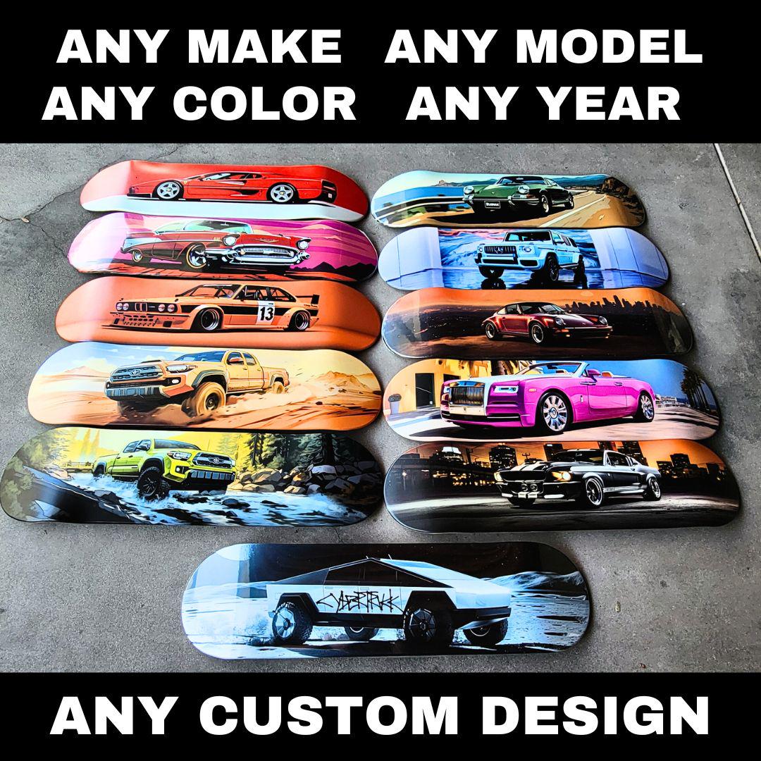 Bugatti- Custom Skateboard
