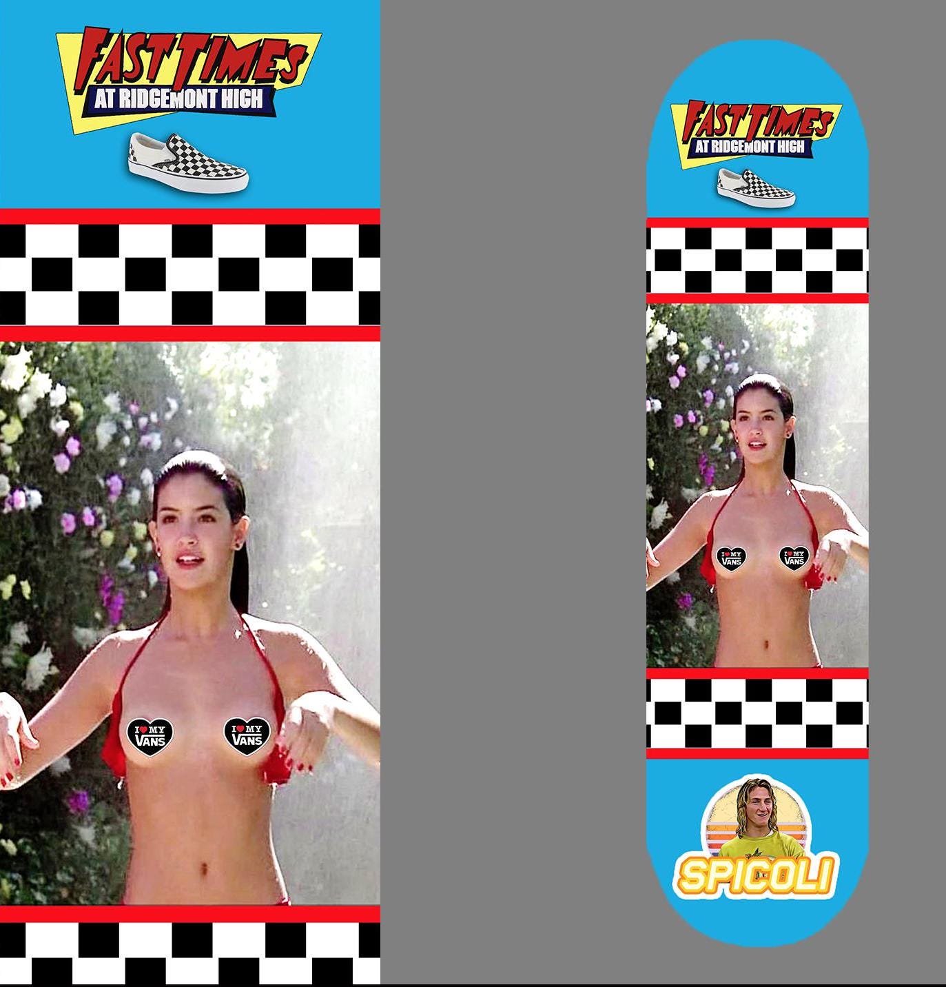 Times are Fast- Customized Skateboard