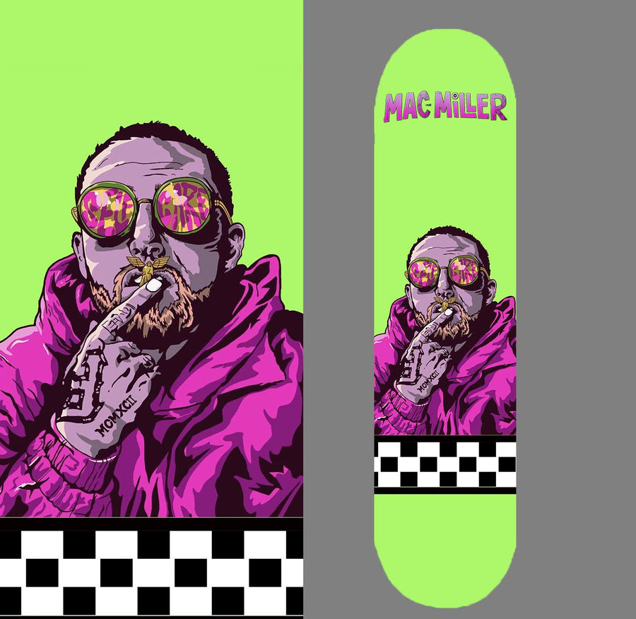 Miller Time- Customized Skateboard