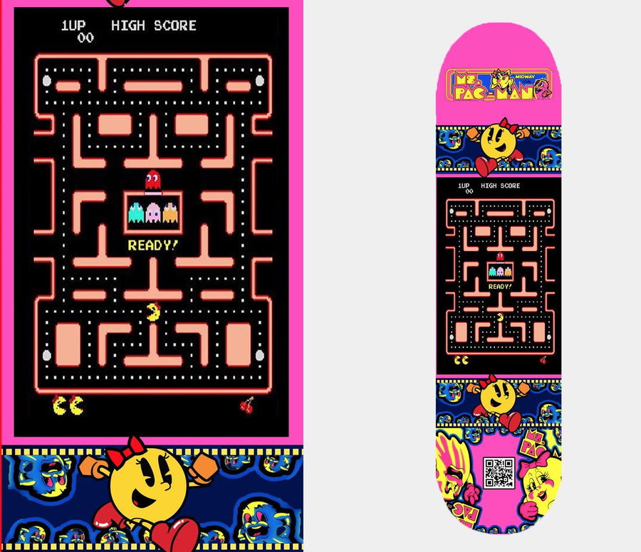 Ms Chomp- Customized Skateboard