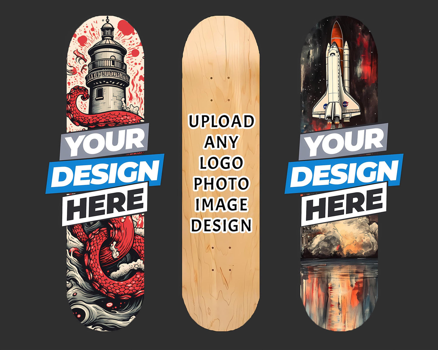 Air 23- Customized Skateboard
