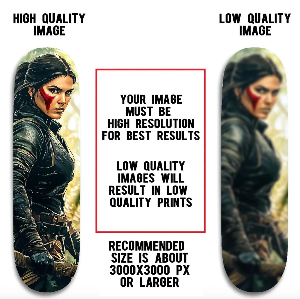 Blood Bad- Customized Skateboard
