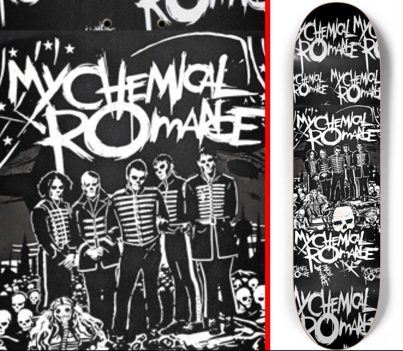 Chemical Love- Customized Skateboard