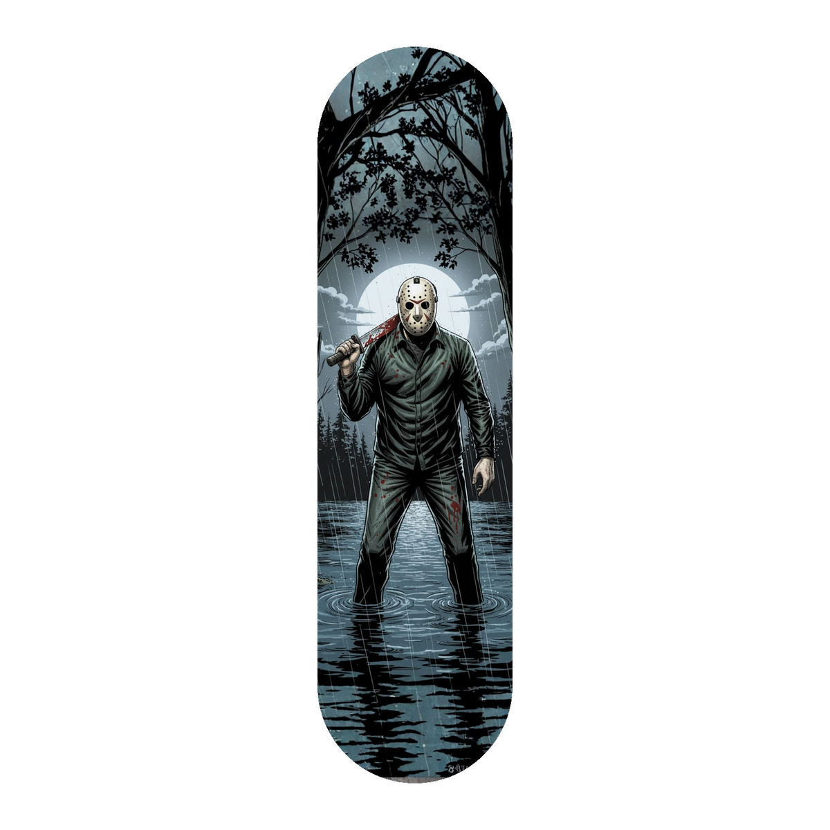 Jason Voorhees — Skateboard Deck — Design 02