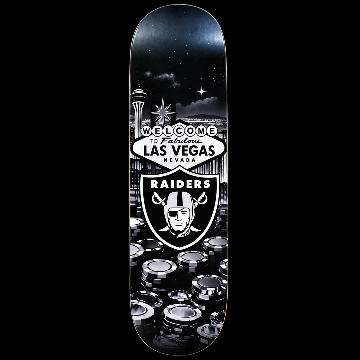 Vegas Football 1- Skateboard