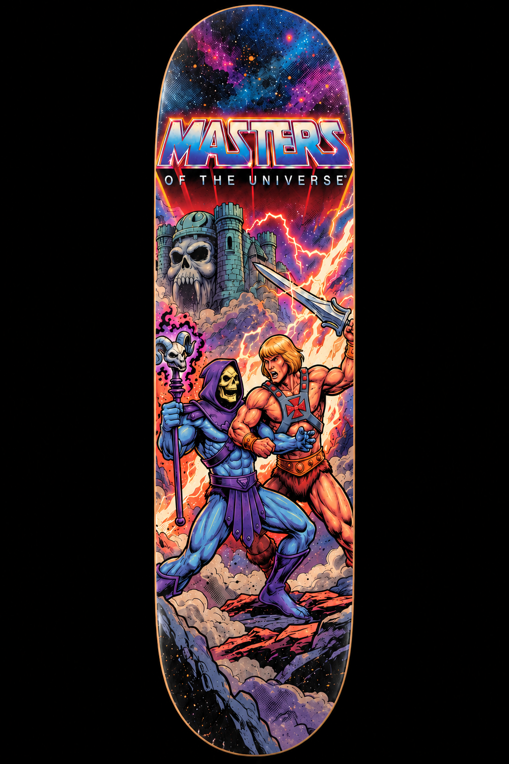 Masters of the Universe — He-Man vs. Skeletor Skateboard Deck