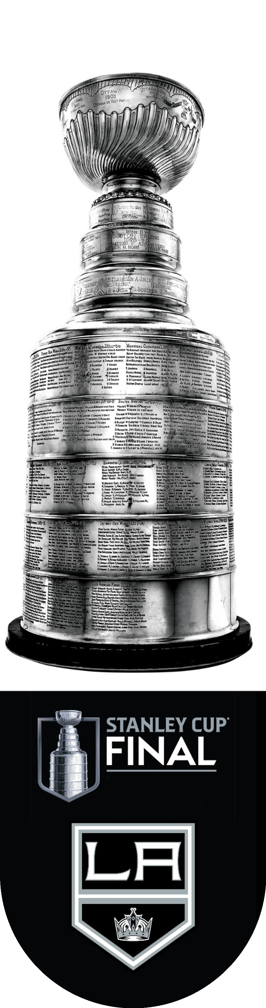 Stanley Cup LA Kings — Skateboard Deck