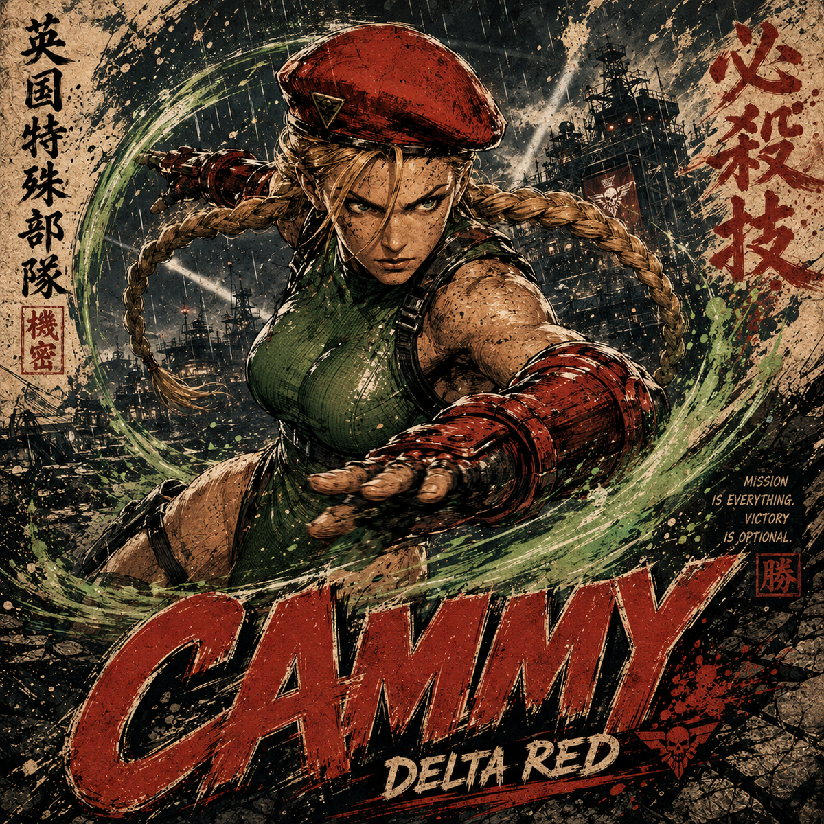 Cammy — 4x4 Tile
