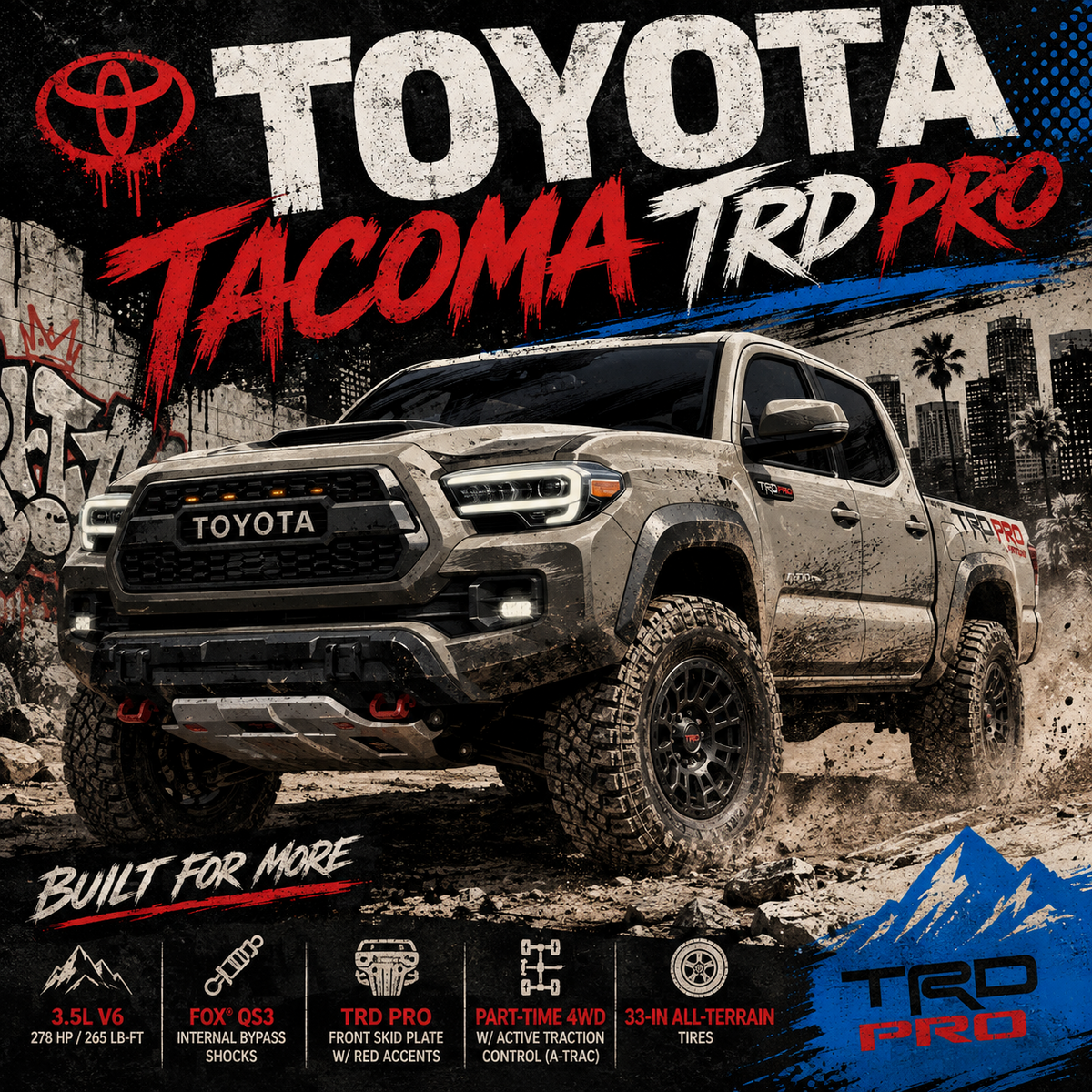 Toyota Tacoma TRD Pro – Automotive 4x4 Tile
