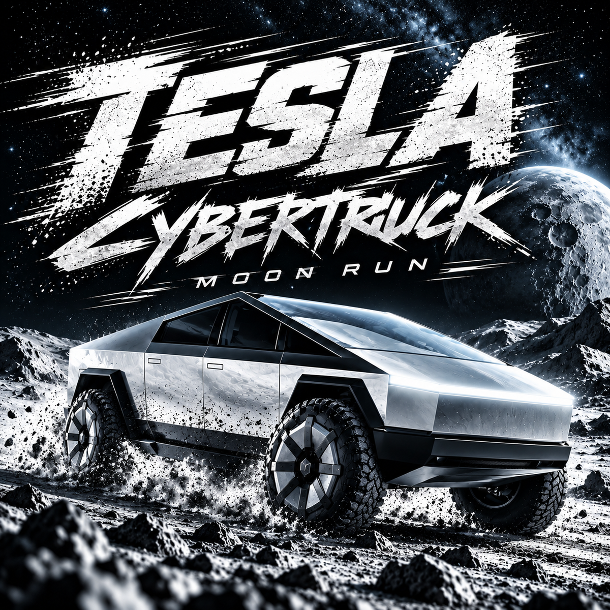 Tesla automotive art