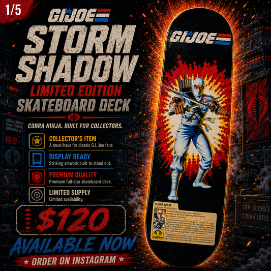 Cobra Ninja - Customized Skateboard