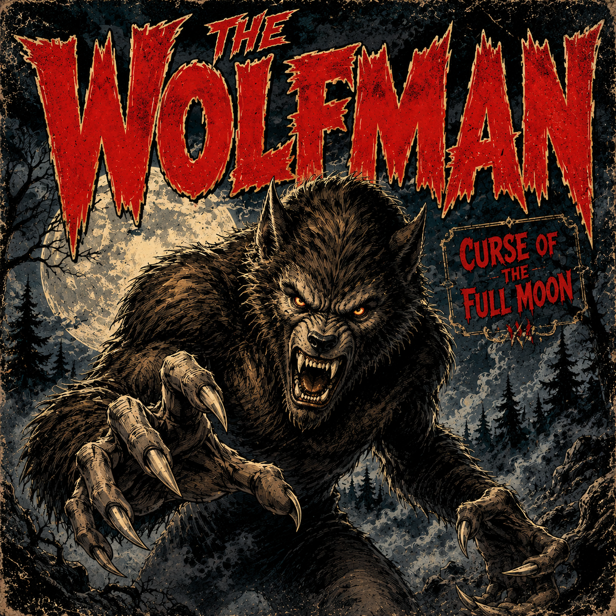 Wolfman- 4x4 Tile