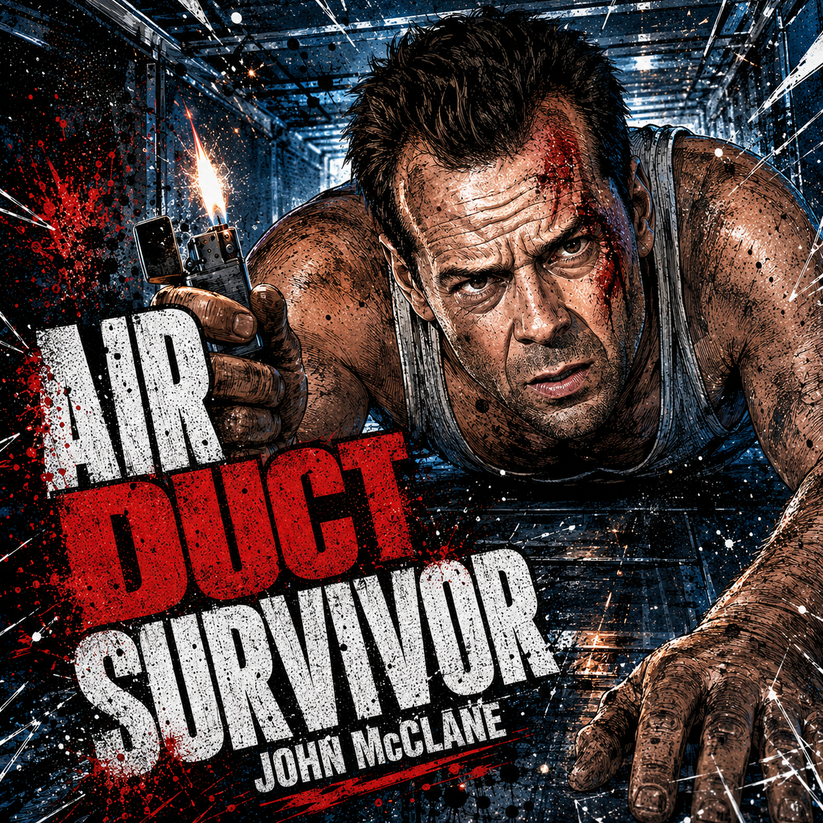 Die Hard- 4x4 Tile