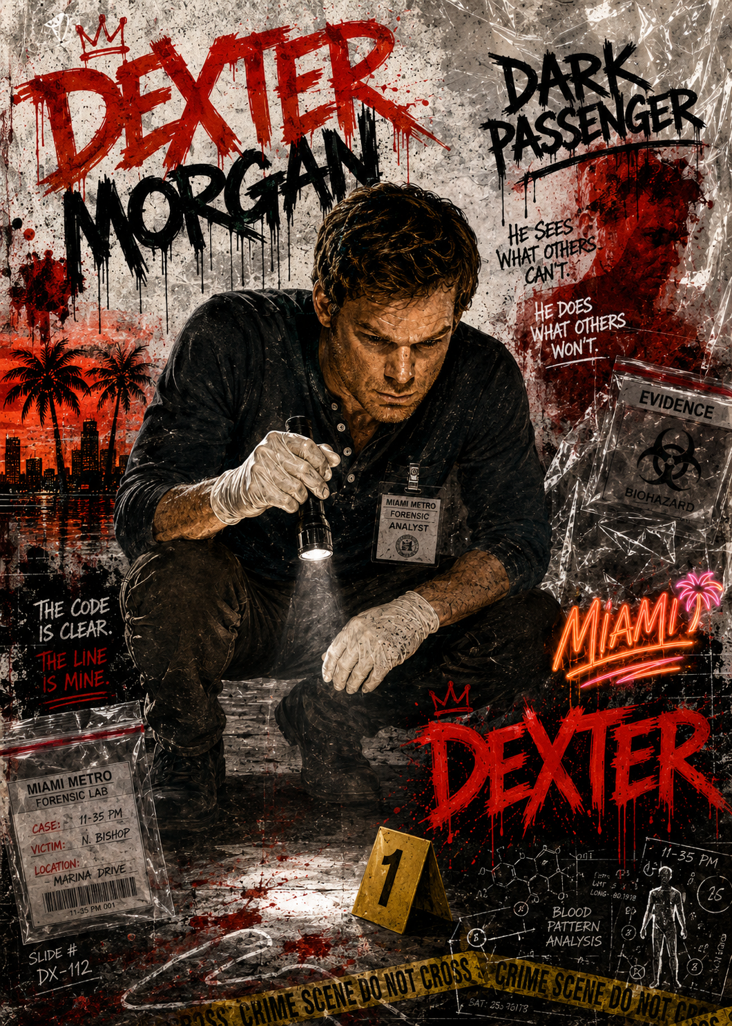 Dexter- Custom 5x7
