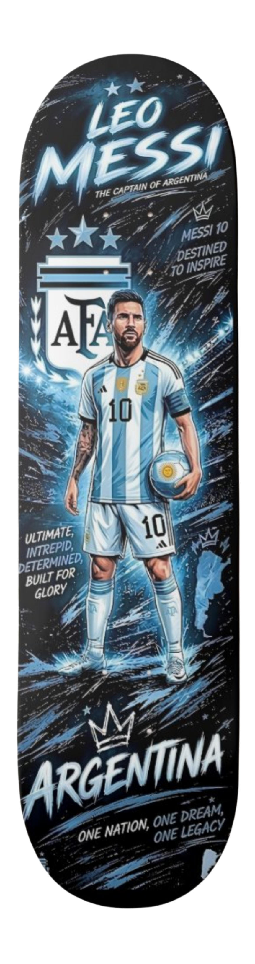 Lionel Messi Argentina — Skateboard Deck